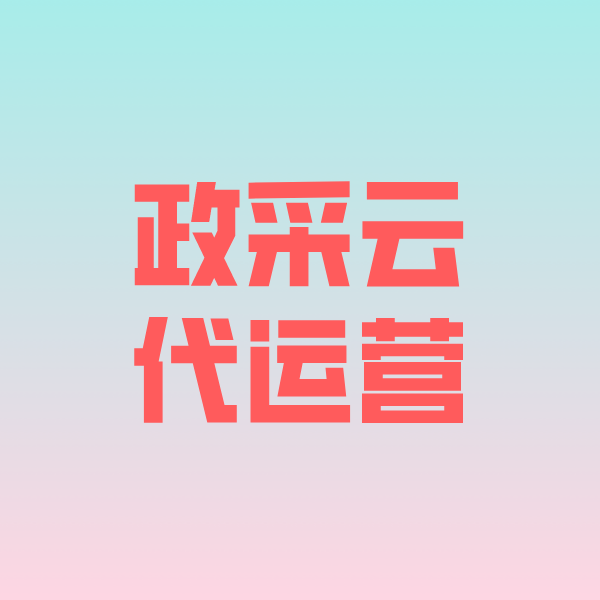 滨州政采云代运营